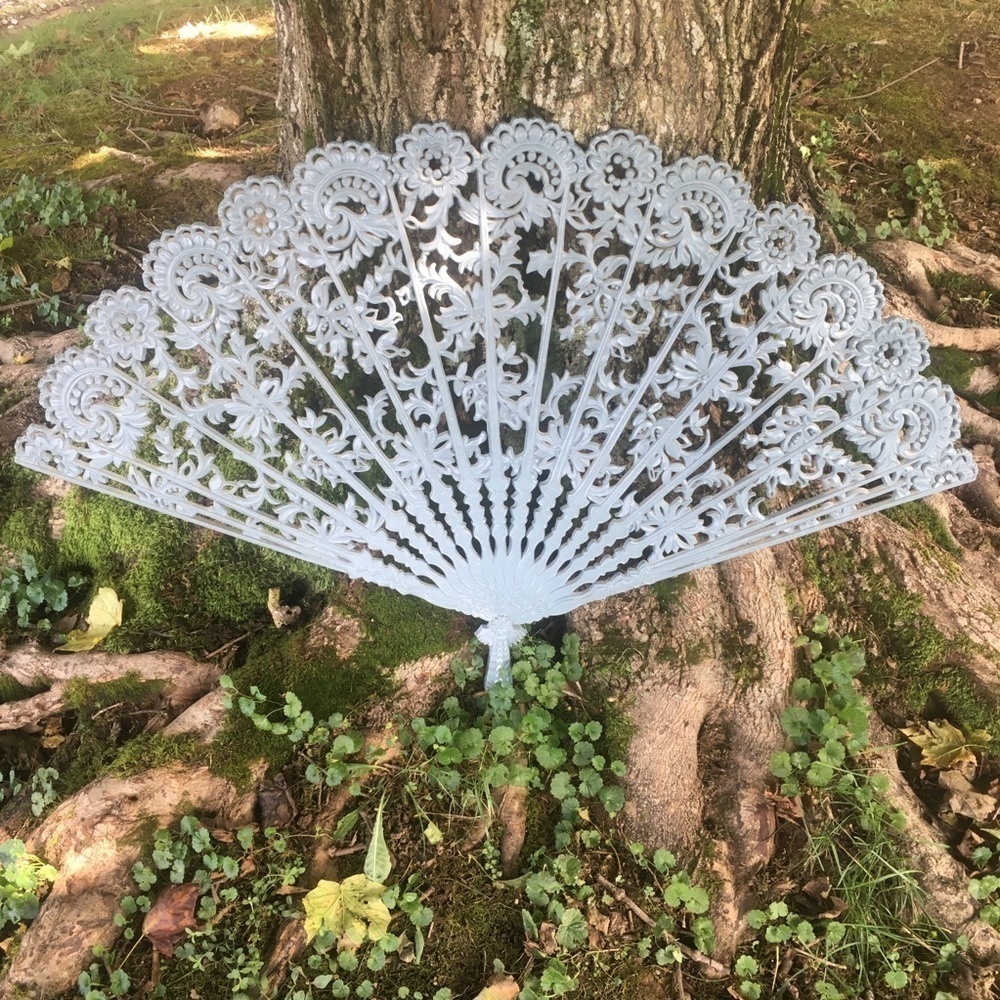 Vintage Mid Century Large Plastic Wall Fan Burwood